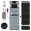 Fresh Fab Finds Full Body Electric Massage Mat with Heat Vibration Massage Pad Cushion Back Massage Mattress Chair Pad with Neck Massager Lumbar Pillo