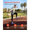 Balance Board, Wobble Board Trainer for Adults, Premium Wooden Curved Balance Training Equipment, Compact & Lightweight for Core Workouts